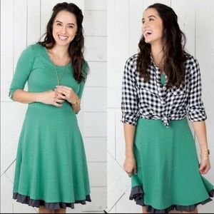 Matilda Jane with Joanna Gaines Green Pastures Ruffle Dress